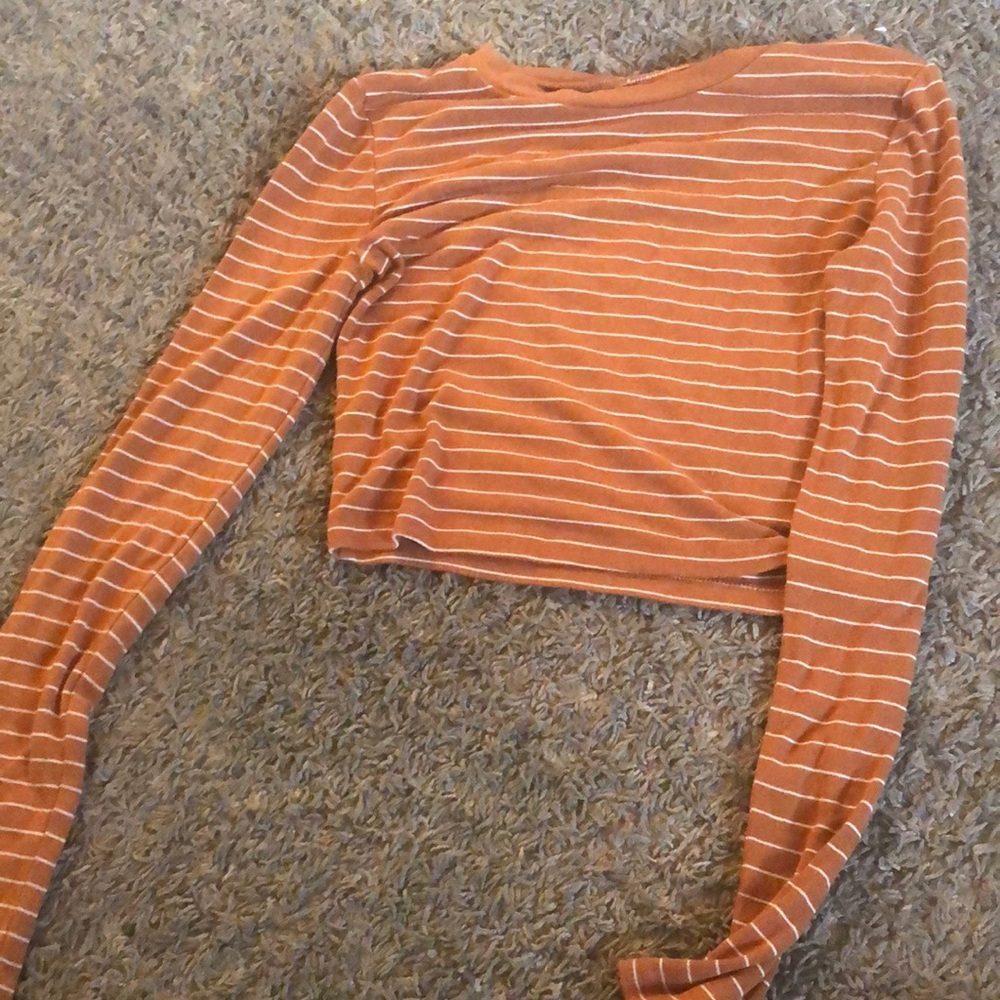 Crop top long sleeve